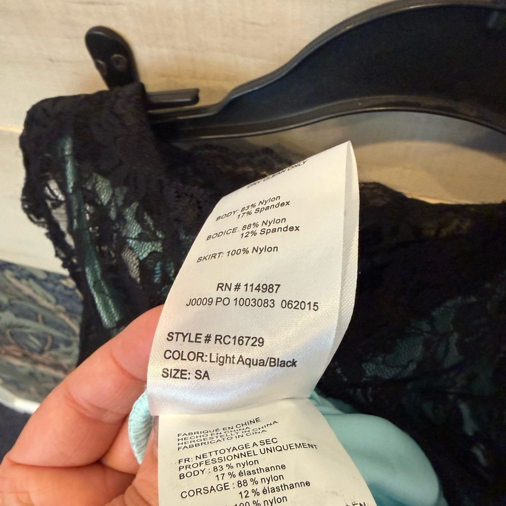 Revolution Dancewear ballet tutu costume, size SA, Delicate black and blue - Picture 3 of 9